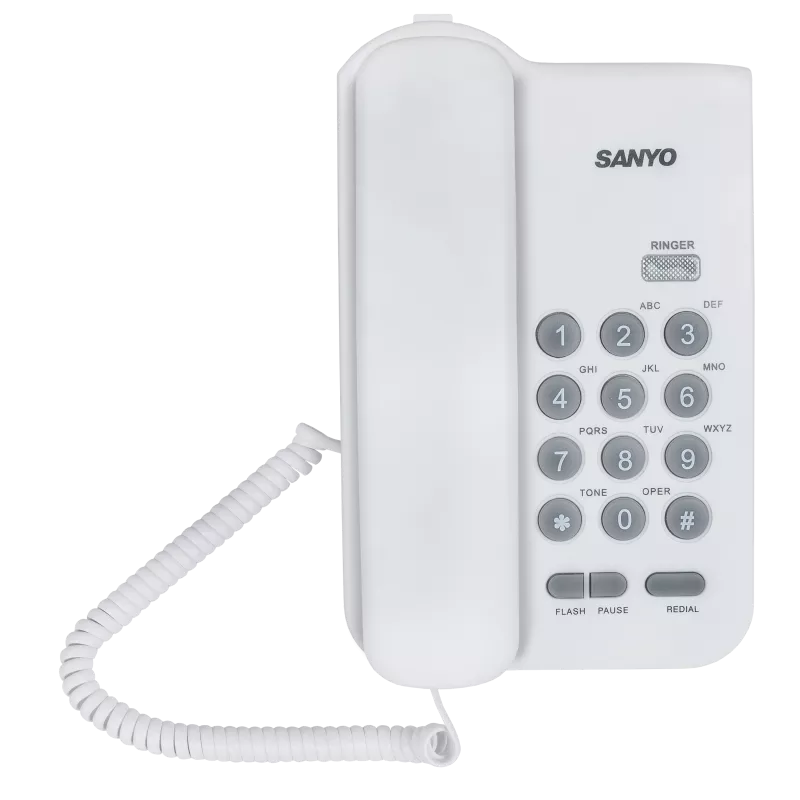 Sanyo RA-S108W Телефон проводной (вид 1)