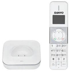 Sanyo RA-SD1102RUWH Телефон DECT (превью вида 5)